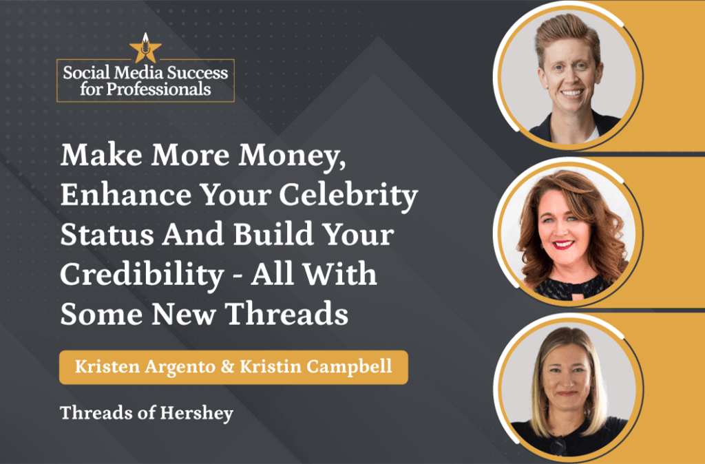 Make More Money, Enhance Your Celebrity Status And Build Your Credibility - All With Some New Threads