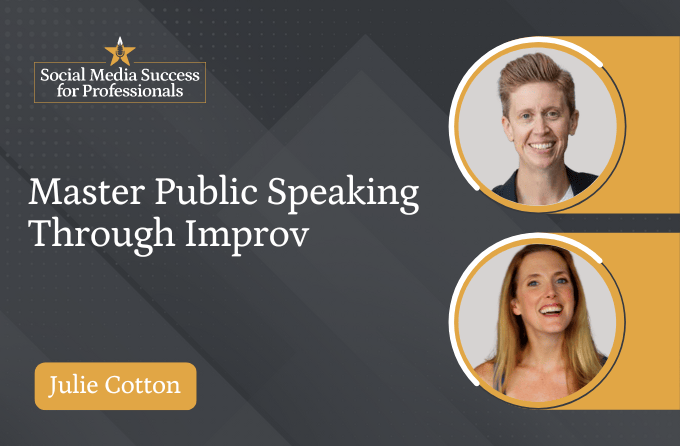 Master Public Speaking Through Improv